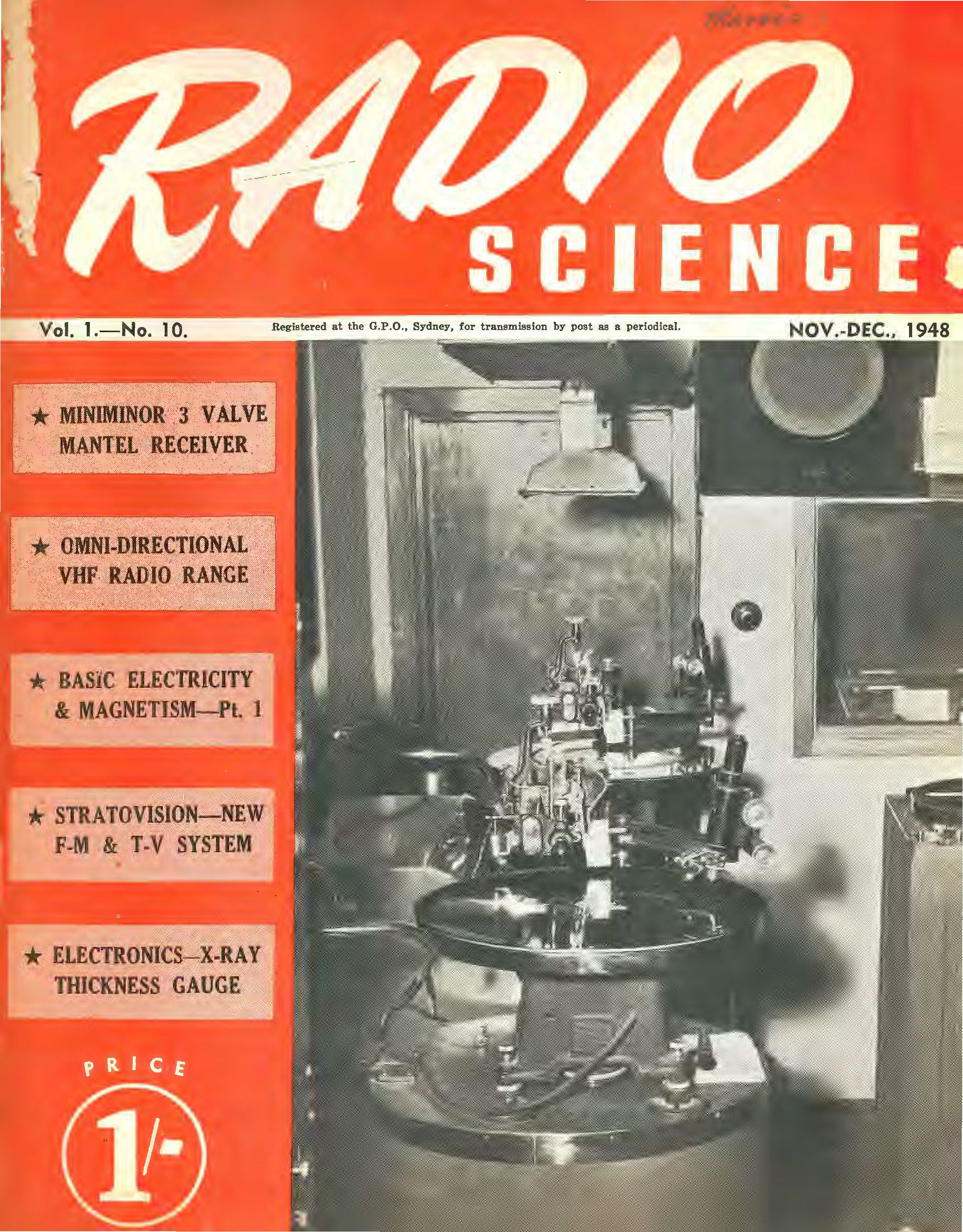 Radio Science Nov Dez 1948